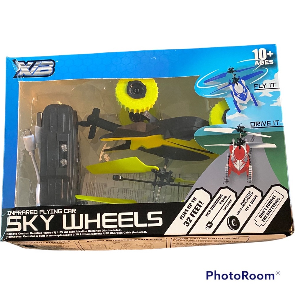 X/B infrared flying car